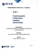 CONSTRUYENDO EQUIPOS COMERCIALES
