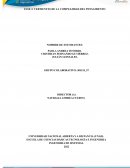 VERTIENTES DE LA COMPLEJIDAD DEL PENSAMIENTO