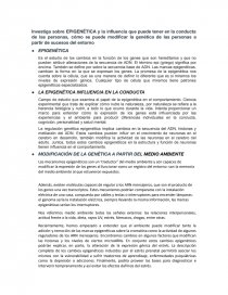 EPIGENÉTICA. Página 1