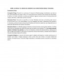 SOBRE LA ESENCIA Y EL ORIGEN DEL HOMBRE EN LAS CONCEPCIONES GRIEGA Y RELIGIOSA