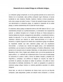 Desarrollo de la ciudad Griega en el Mundo Antiguo