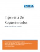 La ingeniería de requerimientos