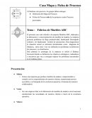 Conceptos básicos—Caso Mapa y Ficha de Procesos