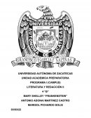 ENSAYO DE LA LECTURA DE FRANQUESTEIN