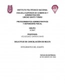 PROCEDIMIENTOS ADMINISTRATIVOS Y DEFENSORÍA FISCAL