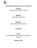 La cotidianidad como centro de la práctica docente