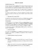 MEDICINA ARABE MAHOMA (Profeta de Ala)