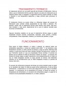 Tratamiento Termico