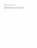 Derecho Procesal- T.P. N° 1