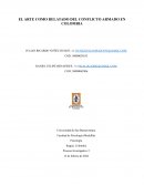 EL ARTE COMO RELATADO DEL CONFLICTO ARMADO EN COLOMBIA