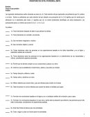 INVENTARIO DE ESTILO PERSONAL (MBTI)