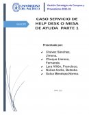 CASO SERVICIO DE HELP DESK O MESA DE AYUDA PARTE