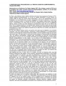 LA RESPUESTA DEL PSICOANÁLISIS A LA TERAPIA COGNITIVO-COMPORTAMENTAL