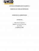 Administracion y direccion empresarial