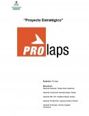 ‘’Proyecto Estratégico’’ Empresa: Pro laps