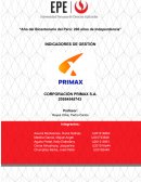 INDICADORES DE GESTION - CASO PRIMAX