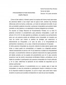 PROCEDIMIENTO PARA PERSONAS INIMPUTABLES