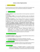 Entorno y Cultura Organizacionales