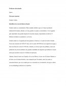 Producto seleccionado Queso País para exportar