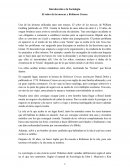 Introducción a la Sociología. El señor de las moscas y Robinson Crusoe