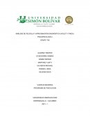 ANÁLISIS DE PELÍCULA Y APROXIMACIÓN DIAGNÓSTICA (VIOLET Y FINCH)