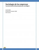 Tp caracterizacion del pensamiento sociologico