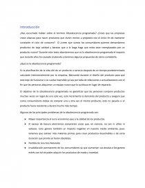 Obsolescencia Programada. Página 1