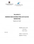 DISEÑAR INDICADORES PARA UN PLAN DE MARKETING “Ingresos por Venta”