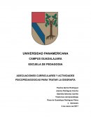 Adecuaciones curriculares y actividades psicopedagogicas para tratar la disgrafía