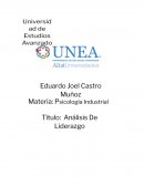 Resumen de liderazgo