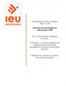 Nociones denTecnologías de información y LMS