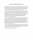 Acuerdo de suspensión condicional del proceso