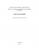 Trabajo de riesgo en las empresas de Lima