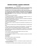 RESUMEN: ECONOMÍA Y SOCIEDAD -DOMINACIÓN