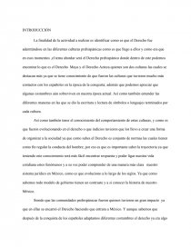 ENSAYO CULTURAS MESOAMERICANAS. Página 1