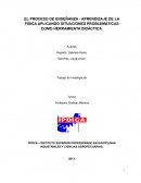 EL PROCESO DE ENSEÑANZA - APRENDIZAJE DE LA FÍSICA APLICANDO SITUACIONES PROBLEMÁTICAS COMO HERRAMIENTA DIDÁCTICA