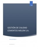 GESTIÓN DE CALIDAD CEMENTOS MELON S.A
