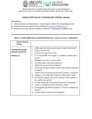 TRABAJO PRÁCTICO Nº3. CONVERSACIÓN LITERARIA. INFORME