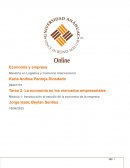 Influencia de la economía en los mercados empresariales