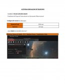 SIMULACION TELESCOPIO