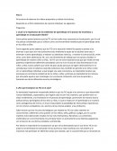 Cuál es la importancia de los ambientes de aprendizaje en El proceso de enseñanza y aprendizaje en la educación Infantil?