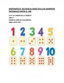 MATEMATICA: SECUENCIA DIDACTICA LOS NUMEROS NATURALES HASTA EL 100