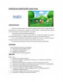 Planificación Período de adaptación Nivel Inicial