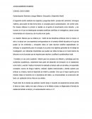 Autoevaluación Seminario Lengua Materna Educación y Desarrollo Infantil