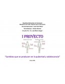 Cambios que se producen en la pubertad y adolescencia