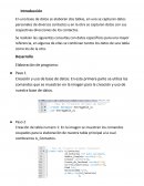 Bases de datos