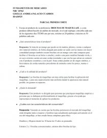 FUNDAMENTOS DE MERCADEO. Página 1