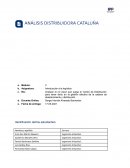 INTRODUCCION A LA LOGISTICA .ANÁLISIS DISTRIBUIDORA CATALUÑA