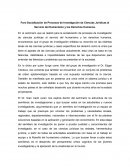 PROCESOS DE INVESTIGACION DE CIENCIAS JURIDICAS