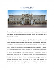 Rey injusto. Página 1